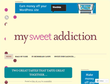 Tablet Screenshot of my-sweet-addiction.com